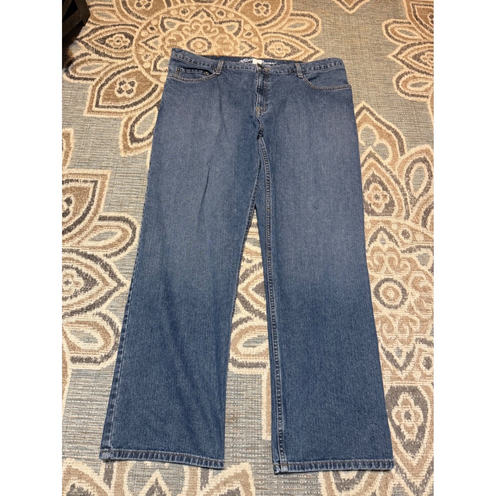 Eddie Bauer Mens Straight Leg Jeans Blue Denim Medium Wash 40x30
